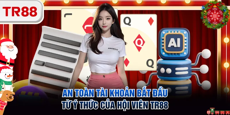 An toàn tài khoản bắt đầu từ ý thức của hội viên TR88